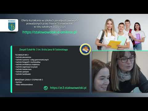 Oferta edukacyjna w szkołach i placówkach prowadzonych przez Powiat Stalowowolski Oferta edukacyjna w szkołach i placówkach prowadzonych przez Powiat Stalowowolski