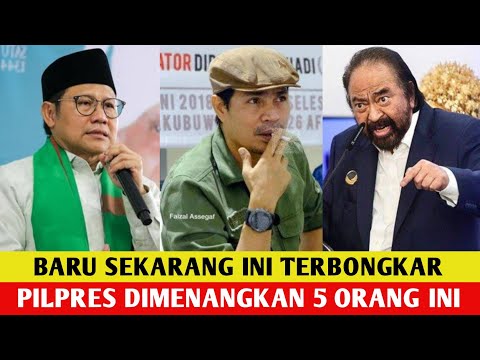 Geger.! Baru Sekarang Ini Semua Terbongkar, Ternyata Pilpres Dimenangkan Oleh 5 Orang Ini