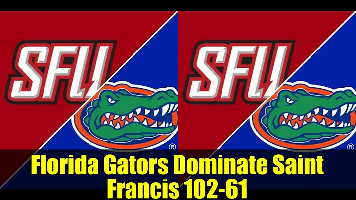 Florida Gators Dominate Saint Francis 102-61 | Full Game Highlights & Recap (Dec 17, 2025)