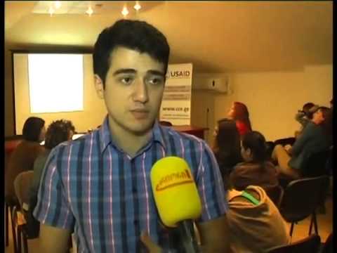 ტელეკომპანია რიონი ახალგაზრდობის ელჩის ქუთაისში სტუმრობის შესახებ