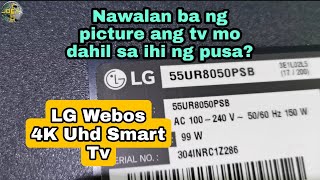 Lg Webos 55" 4k Uhd smart tv No Display