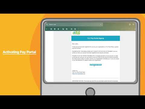 TLC- Activating Pay Portal