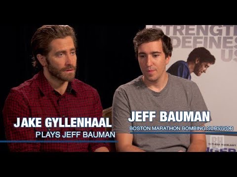 Filmmakers: Jake Gyllenhaal &amp; Jeff Bauman on the film &quot;Stronger&quot;