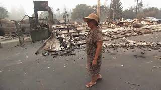 California wildfires turn wine country to ash