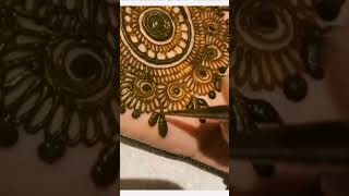 gol tikki Mehndi Design #shorts ||heena with buzz |arabic mehendi designs |new mehndi design |eid