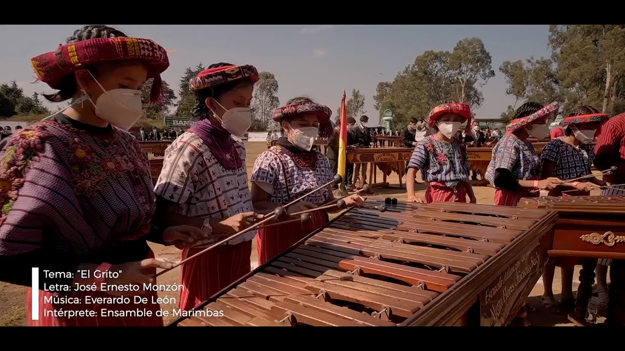 El Grito Guatemala Marimbas Por Guate Records Guinness YouTube