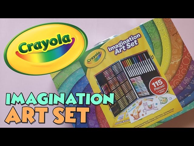 Inspiration Art Case Coloring Set - 140ct, Kids Art Kit, Organized &  Portable