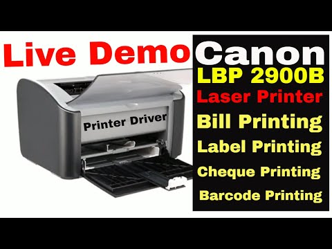 Canon LBP2900B | Driver 32-64 Bit | Cartridge | Print Review with Free Label Printing Software