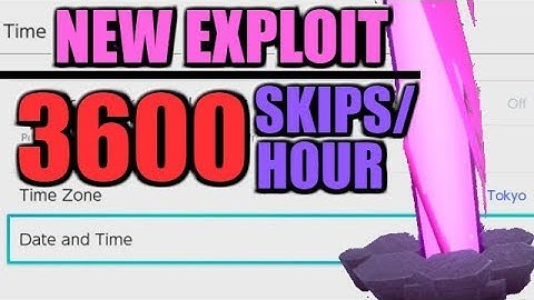 New OVERPOWERED Time Skip Method in Pokemon Sword and Shield