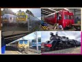 Pahiatua Railcars, Steam Incorporated Excursions and EF Electrics to Wellington ~ 12/06/2022 (HD)