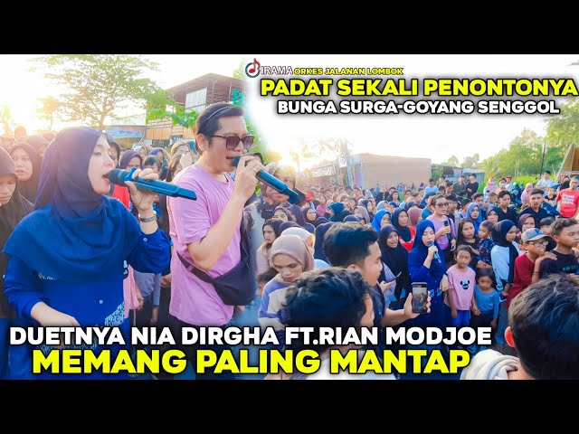 DUETNYA NIA DIRGHA FT. RIAN MODJOE MEMANG PALING MANTAP | IRAMA DOPANG SELALU PADAT PENONTON class=