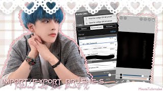 ⋆✎❝Importar/exportar brochas❞ | Tutorial [Ibis Paint] screenshot 5