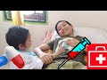 Drama Parodi 💞 Anak Lucu Main Dokter - Dokteran 🥰 Zhian Sakha Vlog