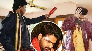 पवन सिंह पर हमला Pawan Singh in Trouble
