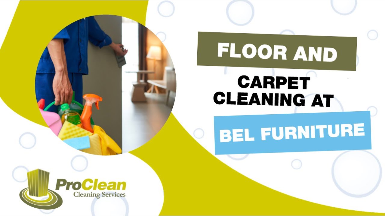 FLOOR and CARPET cleaning at Bel Furniture ️ YouTube