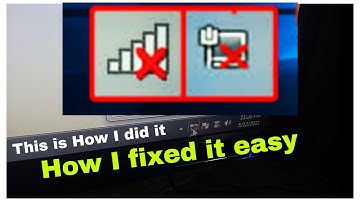 How I fix Red X on WiFi icon Windows 7