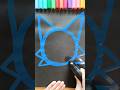 Drawing Wenda Sprunki with BLUE Posca Mop'r!
