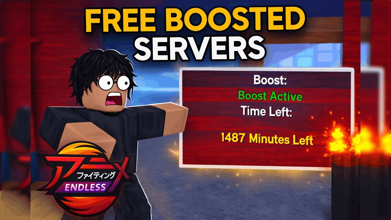 FREE BOOSTED SERVERS 🔥 | Anime Fighting Simulator: Endless