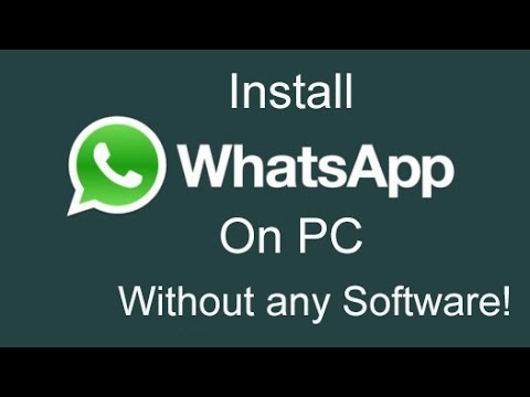 how to download whatsapp on pc