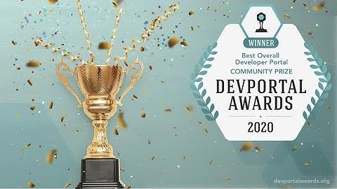 Devportal Awards 2020 | Best Overall Devportal - Community Prize | BNI API Digital Services
