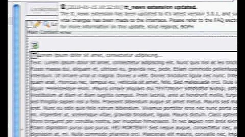 TYPO3 Admin Message extension concept