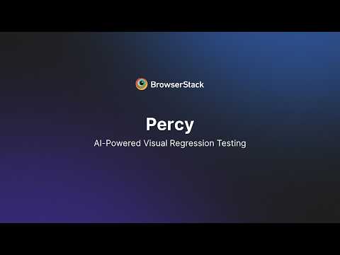 Visual Regression Testing with Percy