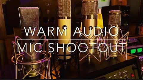 Warm Audio Microphones (WA251, WA87, WA47, WA47jr) Shootout I  Shred shed
