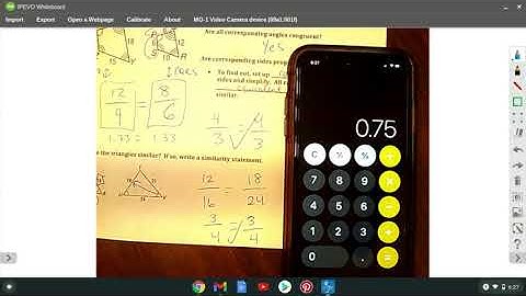 7.2 Exploring Similar Polygons Notes