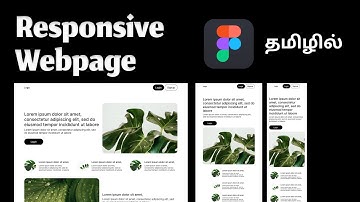 Responsive webpage on figma Tutorial Tamil  | Figma basic to advance | figma 2024 crash course