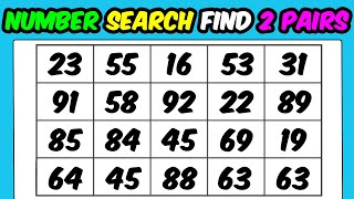 ❓NumberSearch. Only the top 1% can find the problem 【Dementia Prevention Quiz】 #317