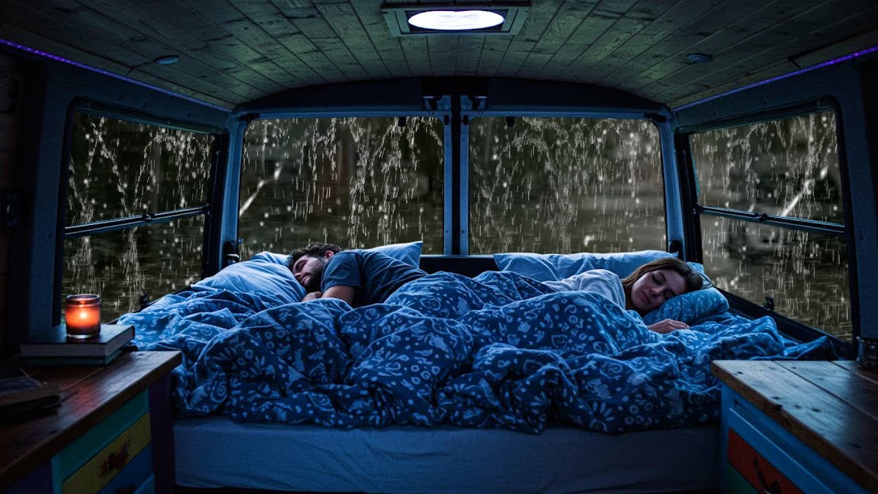 Car Rain Sounds for Sleep 🚗 Soothing Rain to Help You Sleep Instantly
