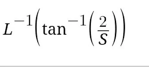 Inverse Laplace of tan^-1(2/s) #JEE #GATE #CSIR #NET | Engineering Mathematics