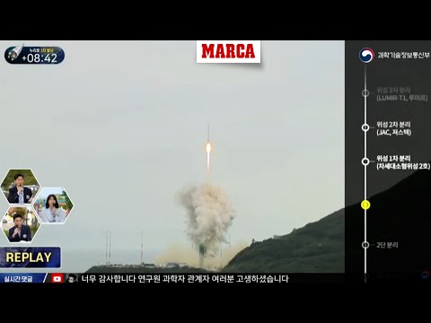 Lanzamiento de un satélite de Corea del Sur, EN DIRECTO | MARCA
