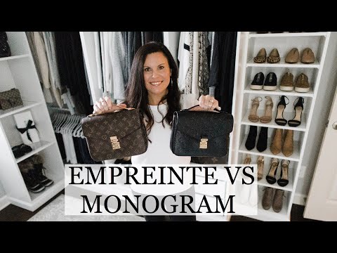 LOUIS VUITTON POCHETTE METIS, EMPREINTE VS MONOGRAM