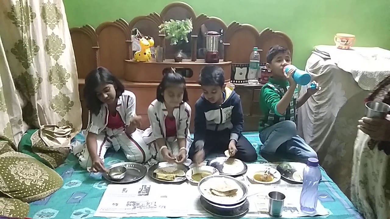 Quick roti eating challenge - YouTube