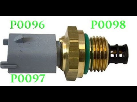 P0096, P0097, and P0098 Diagnostic steps for intake air temp codes