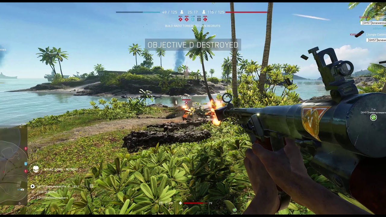 Battlefield V - Nambu Type 2A kill streak