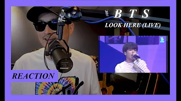 BTS | Look Here (Live) - Reaction | Tommy Marz