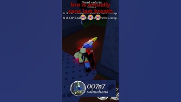 bro is actually sans last breath | #roblox #forsaken #robloxmemes