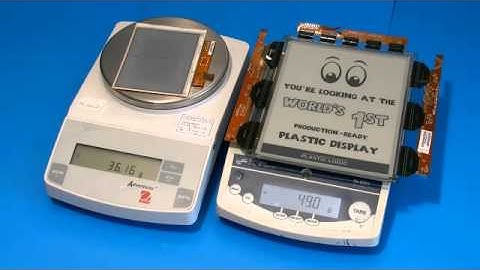 Light: Demonstrating Plastic Logic