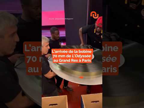 La bobine IMAX 70 mm de L'Odyssée !