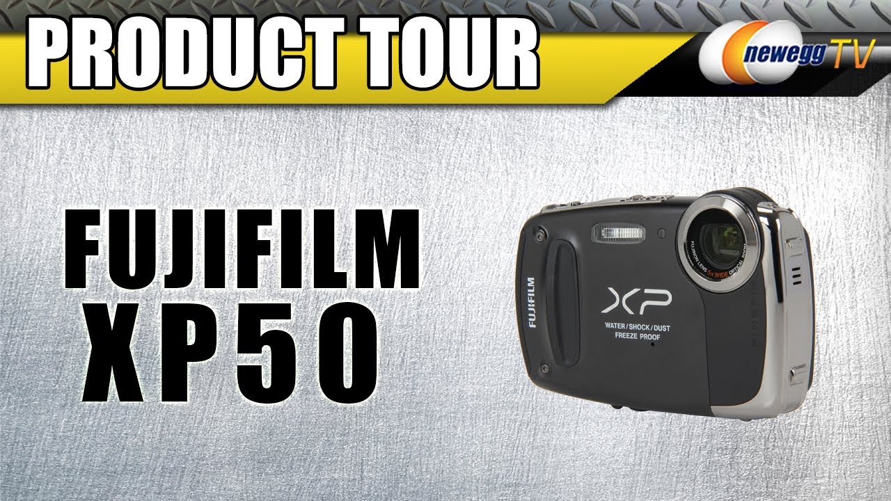 Newegg TV FUJIFILM XP50 Black Waterproof Shockproof Wide Angle Digital
