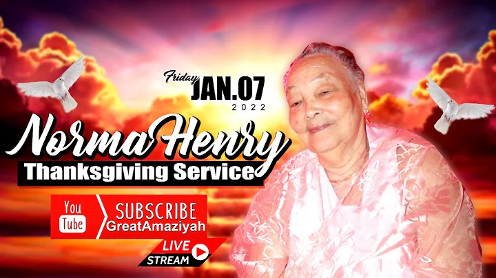 NORMA HENRY THANKSGIVING SERVICE