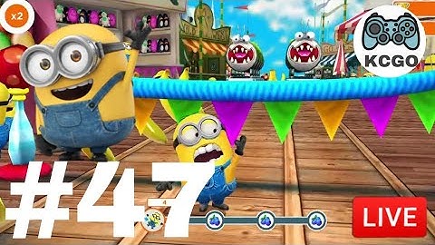 Despicable  Me: Minion Rush Gameplay Walkthrough #47 Super Silly Fun Land Live Streaming