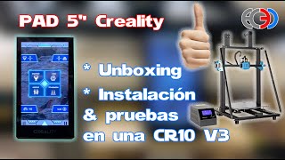 EC3D Pad de Creality  Unboxing  Instalacion y pruebas