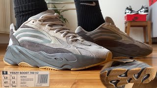 Nice Comfortable Yeezy Boost 700  Tephra On Feet !!! Legit & Mateial Check | FU7914