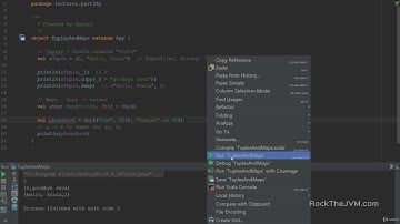 Tuples and Maps #8.5 Scala functioning and programming for beginners