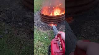 Torque Converter In A Bonfire!