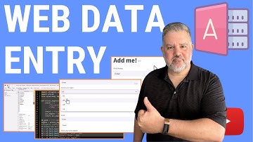 Web Data Entry for Microsoft Access