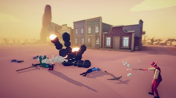 TABS | Quick Draw 1v1 VS Every Unit! (New Update Wild West!)